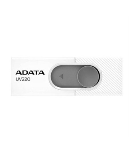 Memoria USB Adata UV220 32 GB 2.0 Color Blanco-Gris - ADATA