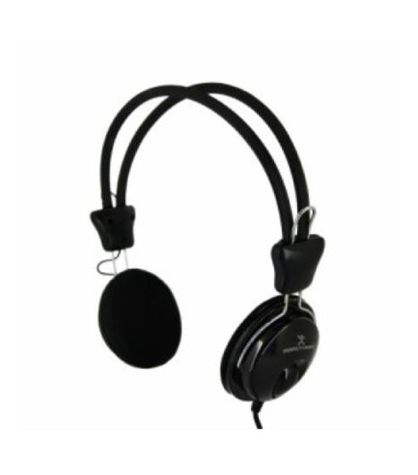 Audífonos Perfect Choice On Ear 3.5mm Micrófono Integrado Color Negro - PERFECT CHOICE