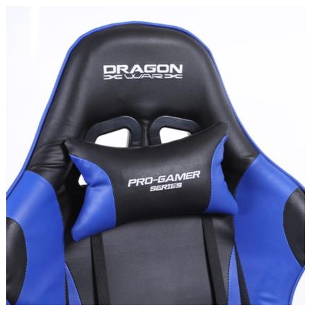 Silla Gamer Ergonómica Dragón XT Modelo Falkor Color Azul-Negro - NEXTEP SOLUCIONES