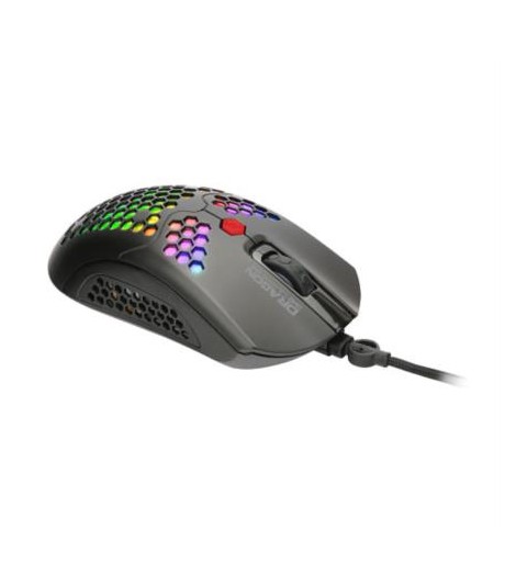 Mouse Gamer Dragon XT USB 6400 dpi Ultra Ligero RGB 6 Botones Silenciosos - NEXTEP SOLUCIONES