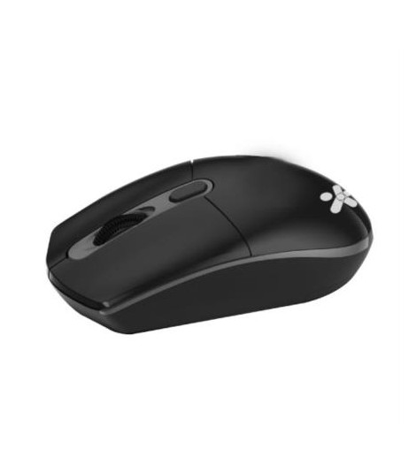 Mouse Stylos Inalámbrico Óptico 1200 dpi USB Nano Alcance 10m Color Negro - XZEAL