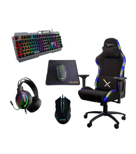 Kit Gamer silla + audífonos + teclado - ACER